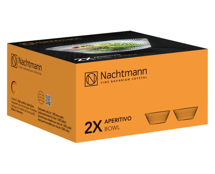 Nachtmann Schale APERITIVO 2er Set Kristallglas