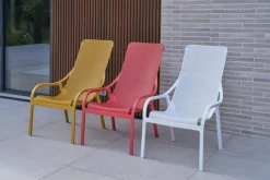 NARDI Outdoor Loungesessel NET LOUNGE senape