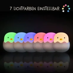 niermann STAND BY niermann LED Nachtlicht Küken Eggy Egg