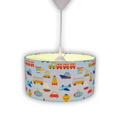 niermann STAND BY niermann Retrofit Kinderlampe Pendel Fahrzeuge