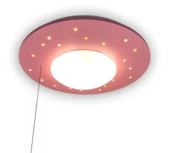 niermann STAND BY niermann Retrofit Kinderlampe Decke STARLIGHT pastellrose
