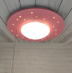 niermann STAND BY niermann Retrofit Kinderlampe Decke STARLIGHT pastellrose