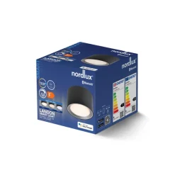 nordlux LED Aufbaustrahler LANDON SMART 8,2 cm schwarz