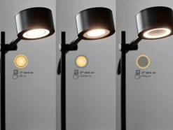 nordlux LED Balkenpendel CLYDE 4-flg schwarz