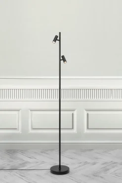 nordlux LED Stehlampe OMARI 2-flg schwarz