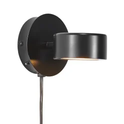 nordlux LED Wandleuchte mit 1 Spot CLYDE schwarz