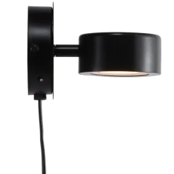 nordlux LED Wandleuchte mit 1 Spot CLYDE schwarz