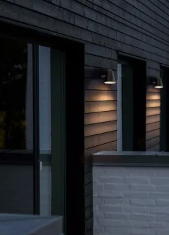 nordlux Retrofit Außenwandleuchte FRONT 1-flg schwarz