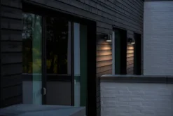 nordlux Retrofit Außenwandleuchte FRONT 1-flg schwarz