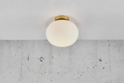 nordlux Retrofit Deckenlampe ALTON 1-flg messingfarbig