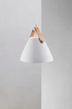 nordlux Retrofit Pendelleuchte STRAP 16,5 cm weiß