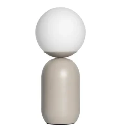 nordlux Retrofit Tischlampe NOTTI 15 cm grau