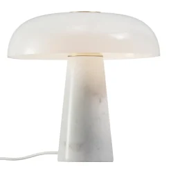 nordlux Retrofit Tischlampe GLOSSY 32 cm weiß