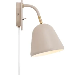 nordlux Retrofit Wandleuchte FLEUR 1-flg beige