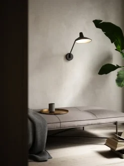 nordlux Retrofit Wandleuchte DARCI 23 cm schwarz