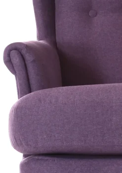 QUARTIER Ohrensessel KAYLA lila