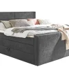 Ole Gunderson Boxspringbett FENTISSIMO SPACE 180 x 200 cm grau