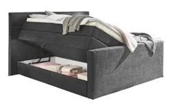 Ole Gunderson Boxspringbett FENTISSIMO SPACE 180 x 200 cm grau