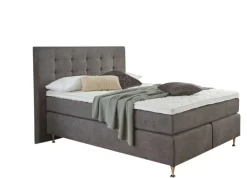 Ole Gunderson Boxspringbett FENTISSIMO TOPMOTION NV 140 x 200 cm grau