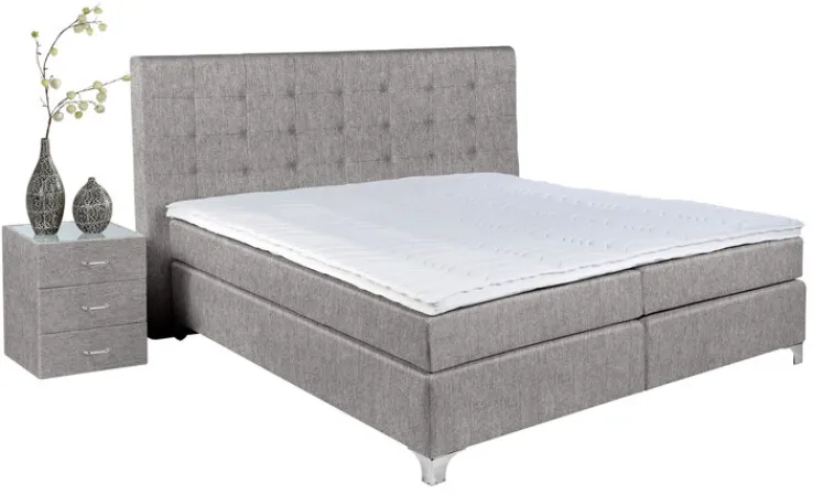 Ole Gunderson Boxspringbett TOPMOTION I 200 x 200 cm Mine-Vega Dolphin