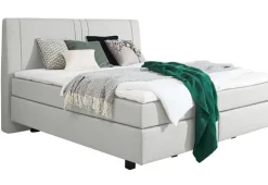 Ole Gunderson Boxspringbett FENSON KOPENHAGEN 180 x 200 cm hellgrau
