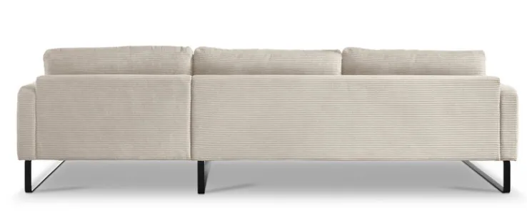 Ole Gunderson Ecksofa ROMA 298 x 154 cm Cord nature