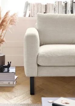 Ole Gunderson Ecksofa ROMA 298 x 154 cm Cord nature