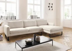 Ole Gunderson Ecksofa ROMA 298 x 154 cm Cord nature