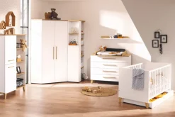 PAIDI Eck-Kleiderschrank OSCAR weiß