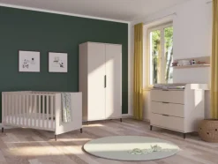 Kinder PAIDI Kinder-Drehtürenschrank ARI beige