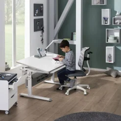 Kinder PAIDI Schreibtisch Kreideweiß