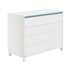PAIDI Wickelkommode OLLI weiß/ blau