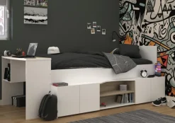 Kinder Parisot Hochbett CLEO 1 weiß