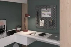 Kinder Parisot Hochbett SHELTER 11 braun/ weiß