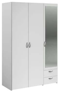 Kinder Parisot Kinder-Drehtürenschrank DAILY 4 weiß