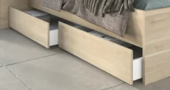 Kinder Parisot Stauraumbett ESCALE 3 braun 160 x 200 cm