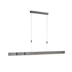 Paul Neuhaus LED Balkenpendel PURE-MOTO grau eloxiert