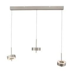 Paul Neuhaus LED Balkenpendel Q-ROTATE 3-flg Nickelfarbig