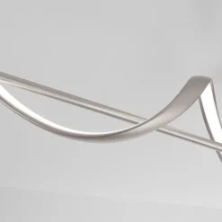 Paul Neuhaus LED Deckenlampe Q-SWING 1-flg silberfähig