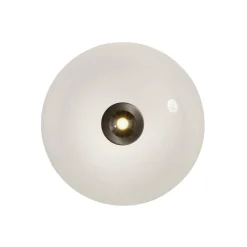 Paul Neuhaus LED Deckenlampe PURE VITRUM 45 cm braun
