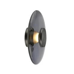 Paul Neuhaus LED Deckenlampe PURE VITRUM 22 cm grau