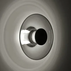 Paul Neuhaus LED Deckenlampe PURE VITRUM 22 cm grau