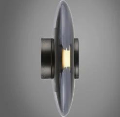 Paul Neuhaus LED Deckenlampe PURE VITRUM 22 cm grau