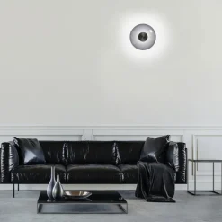 Paul Neuhaus LED Deckenlampe PURE VITRUM 22 cm grau