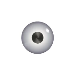 Paul Neuhaus LED Deckenlampe PURE VITRUM 22 cm grau