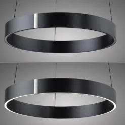 Paul Neuhaus LED Pendelleuchte PURE E-CLIPSE 50 cm grau