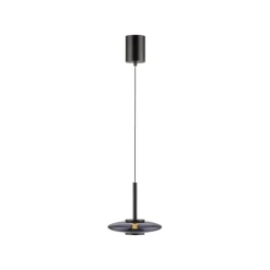 Paul Neuhaus LED Pendelleuchte PURE VITRUM 22 cm grau