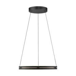 Paul Neuhaus LED Pendelleuchte PURE E-LOOP 70 cm schwarz