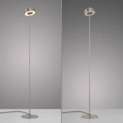 Paul Neuhaus LED Stehlampe Q-ROTATE 22 cm alu-/nickelfarbig