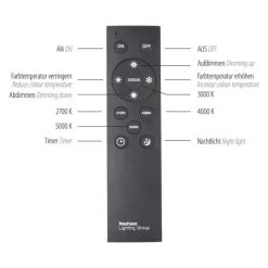 Paul Neuhaus LED Stehlampe PURE-LINES alufarbig